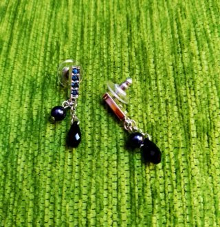 Pendientes" Swarovski" Sin usar