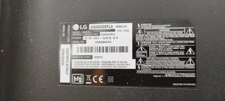 Piezas TV LG 43UK6200PLA