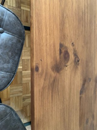 MESA RECIBIDOR. Mesa alta madera y metal