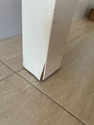 Mesa extensible de Comedor Blanca con 4 Sillas