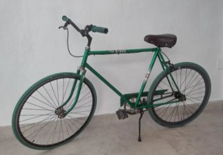 Bicicleta Fixie Vintage Verde