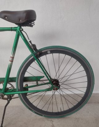 Bicicleta Fixie Vintage Verde