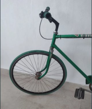 Bicicleta Fixie Vintage Verde