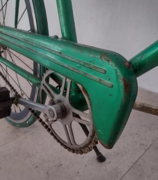 Bicicleta Fixie Vintage Verde