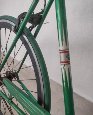 Bicicleta Fixie Vintage Verde