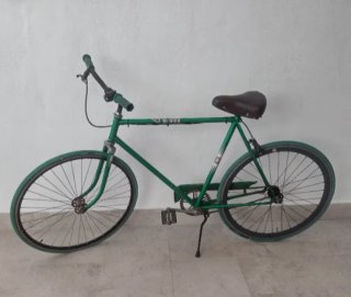 Bicicleta Fixie Vintage Verde
