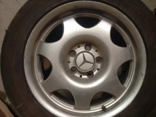 4 Ruedas con llanta Mercedes 16"