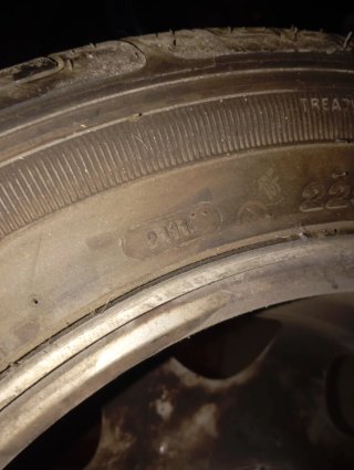 4 Ruedas con llanta Mercedes 16"