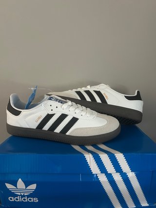 Adidas Samba Zapatillas Deportivas Blancas y Negra