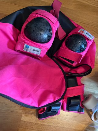 Patines Oxelo con Protectores y Bolsa
