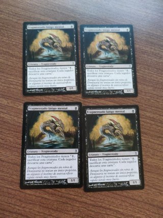 Mtg set mindlash silver🇪🇸 4x Magic The Gathering