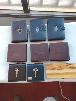 Cajas antiguas para monedas