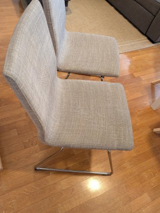 2 Sillas Grises Ikea
