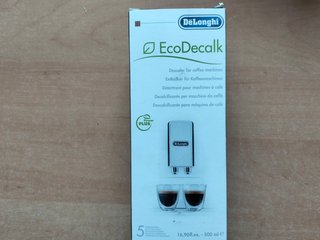 Lote 2 Descalcificadores DeLonghi EcoDecalk 500ml