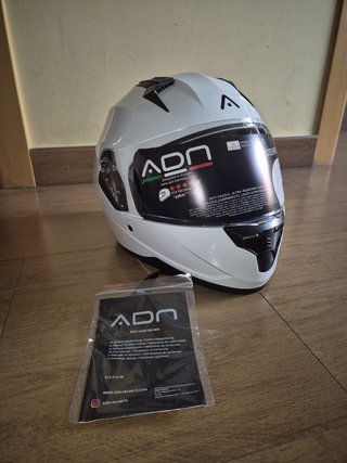 Casco Integral ADN Stelvio Blanco Mate