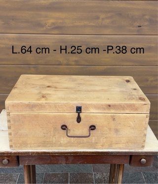Bauletto Vintage in Legno Massello