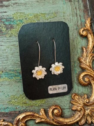 Pendientes Colgantes de Plata