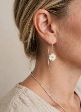 Pendientes Colgantes de Plata