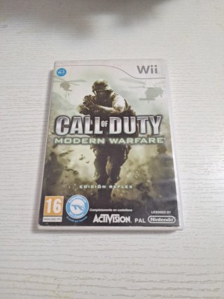 Call of Duty Modern Warfare Wii Edición Reflex