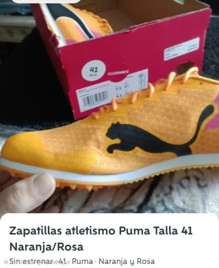 Zapatillas de Atletismo Puma Talla 41