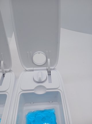 Comedero Autom. TX2, 2x300 ml, 27x7x24 cm, Gris/Ng