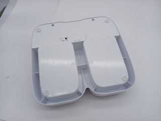 Comedero Autom. TX2, 2x300 ml, 27x7x24 cm, Gris/Ng