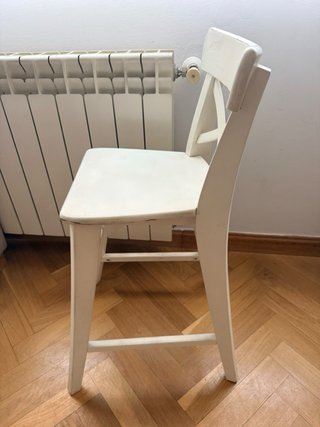Silla IKEA ROSENTORP Blanca. Ideal niños
