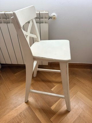 Silla IKEA ROSENTORP Blanca. Ideal niños