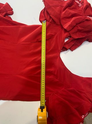 420 Traje de Flamenca Rojo 38/40