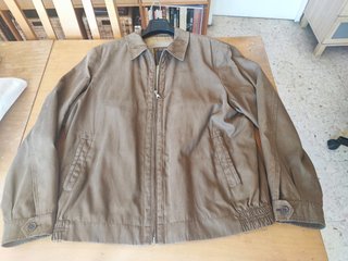 Cazadora Harrington Vintage Marrón