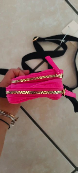 Tracolla porta cellulare Primark fucsia