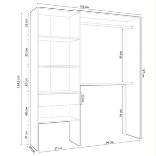Vestidor Abierto