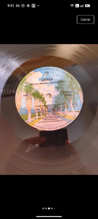 Vinilo America - History: America's Greatest Hits