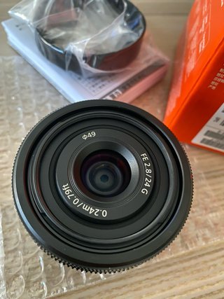 Objetivo Sony 24mm f2.8 G -NUEVO-