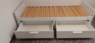 Sofá Cama Ikea con 2 Cajones