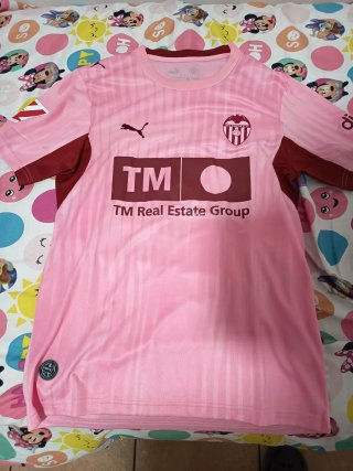 Camiseta Valencia CF Rosa