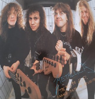 Vinilo METALICA Vertigo – METAL 112, de 1987.
