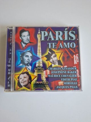 CD Música Francesa - París Te Amo