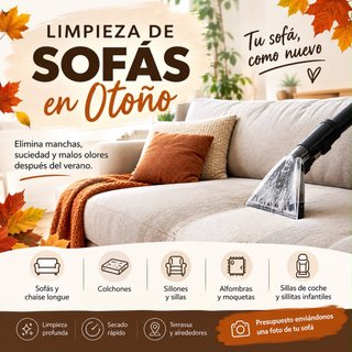Limpieza de sofas y colchones a domicilio
