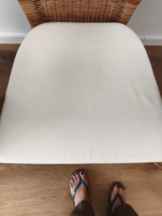 3 Sillas de Rattan IKEA