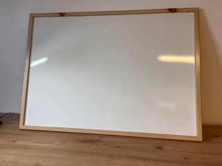 Pizarra Blanca 50x70cm Marco Madera