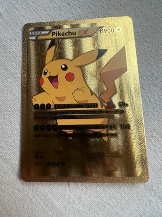 Carta Pokémon M Rayquaza EX Dorada