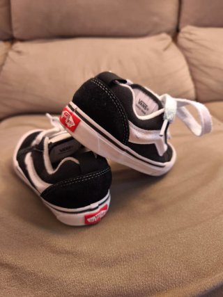 Zapatillas Vans Niños Negras
