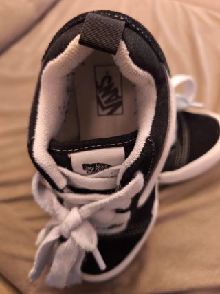 Zapatillas Vans Niños Negras