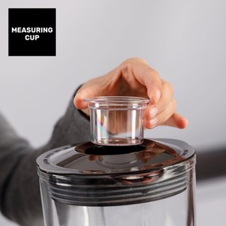 BATIDORA DE VASO POTENTE 800W JARRA CRISTAL 1.5L.