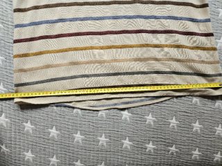 Camiseta rayas boho mujer manga larga Zara
