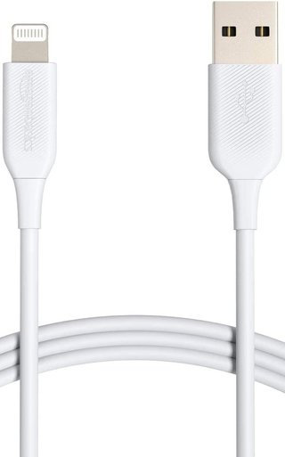 Cable Lightning a USB-A Amazon Basics MFi 1,8 m