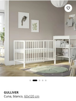 Cuna IKEA Gulliver Blanca