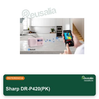Sharp DR-P420(PK) radio digital portátil bluetooth