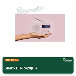 Sharp DR-P420(PK) radio digital portátil bluetooth